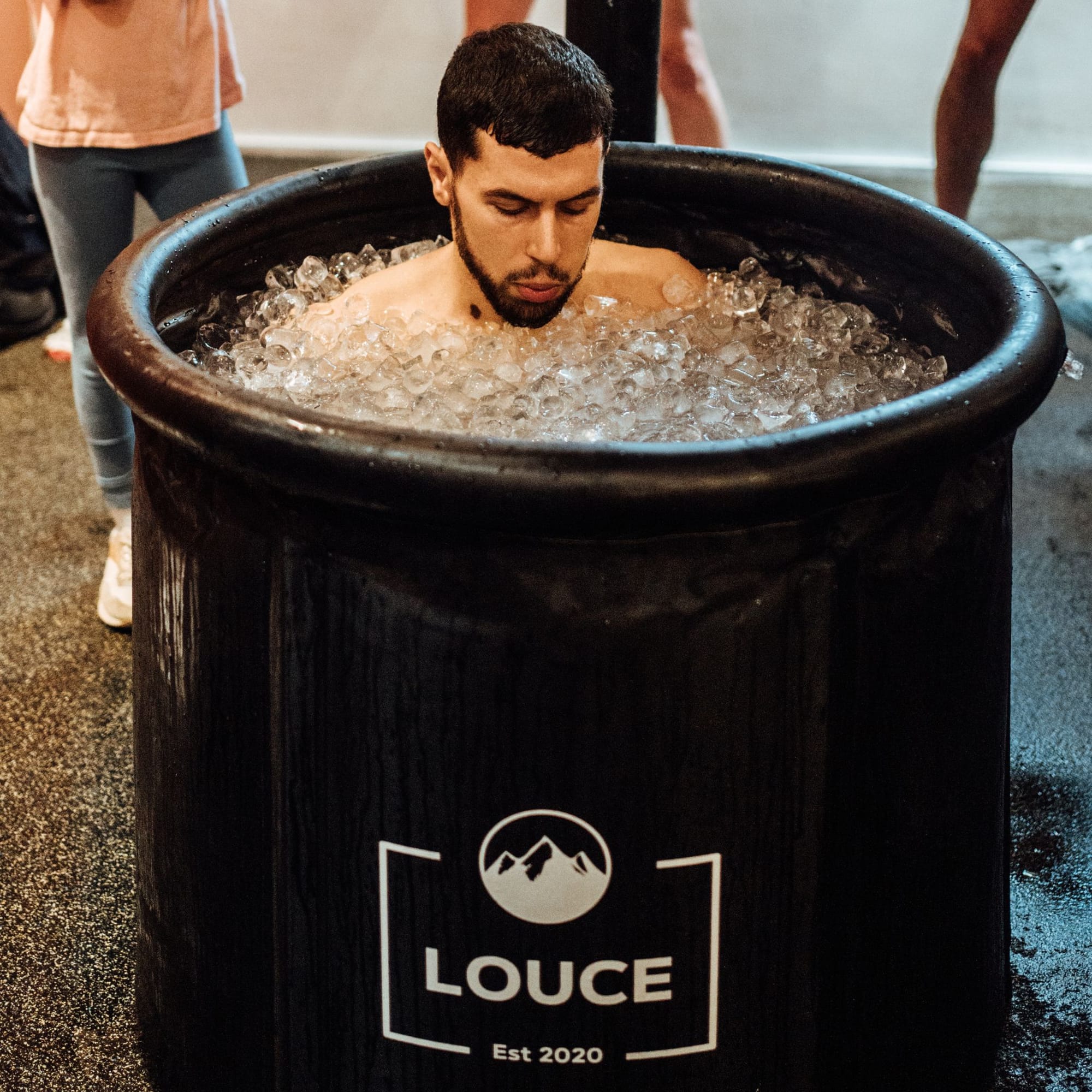 bain de glace pour un séminaire en entreprise